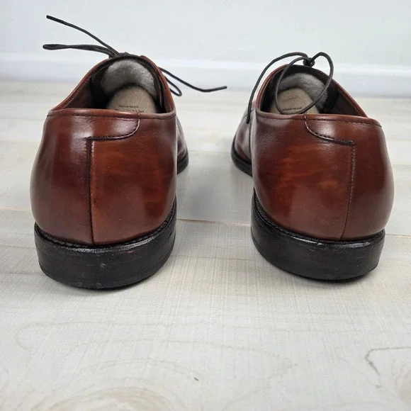 Allen Edmonds Park‎ Avenue Cap Toe Oxford Dress Shoes Men 12B Brown Leather USA